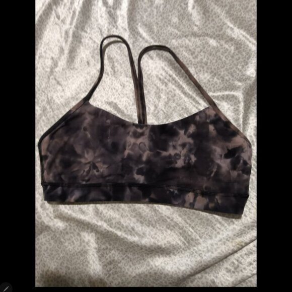 Lululemon Sports Bra Women’s Size 10 Tie Dye No Padding Athletic - Picture 4 of 7